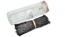 Charger l'image dans la galerie, Gousses de Vanille Bourbon Noire® - Tube 200 Gr. (40 - 50 gousses)